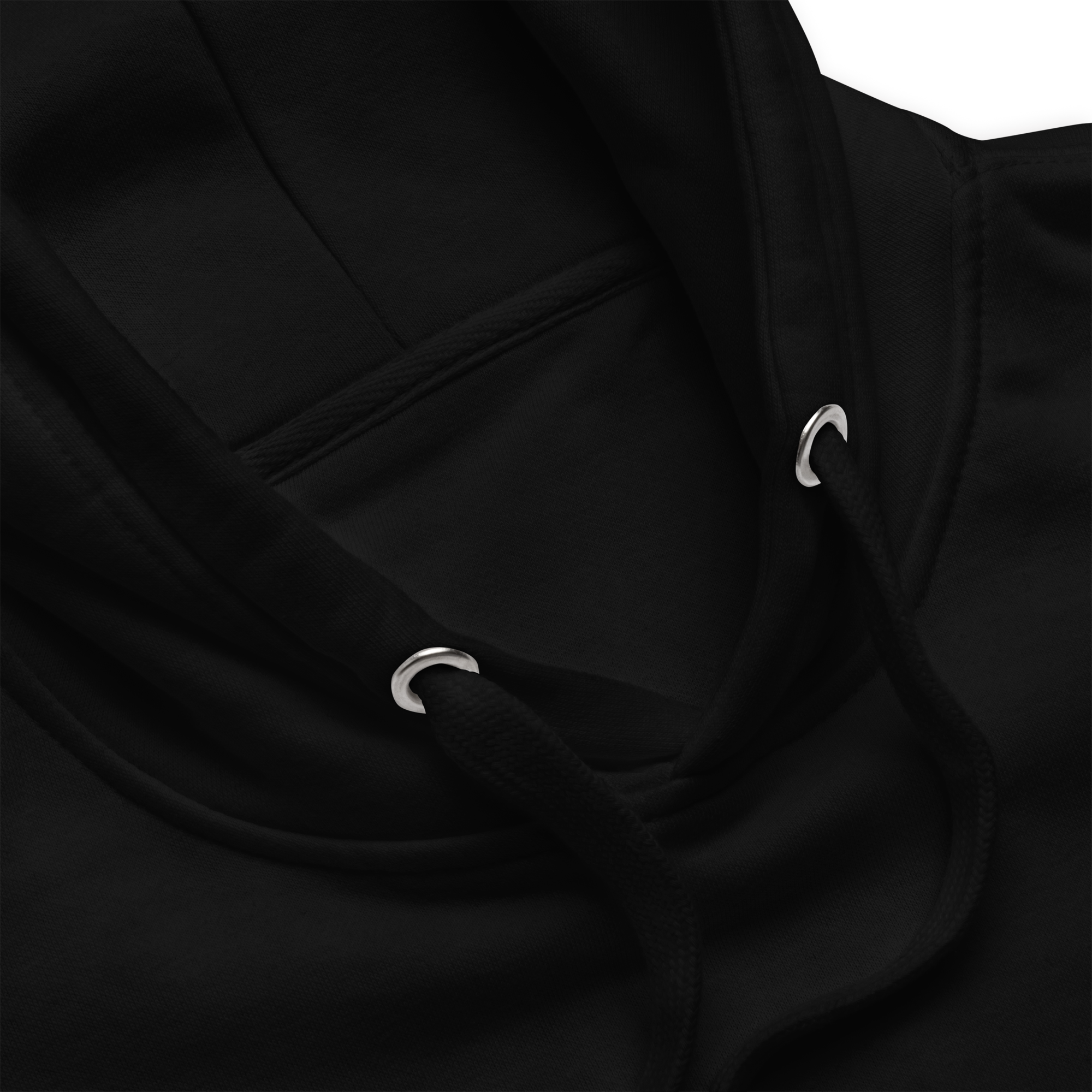 Black Hoodie with Large Logo