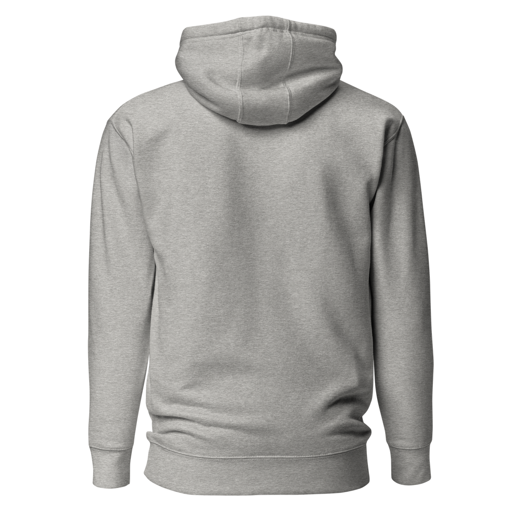 Grey Hoodie with Large Logo