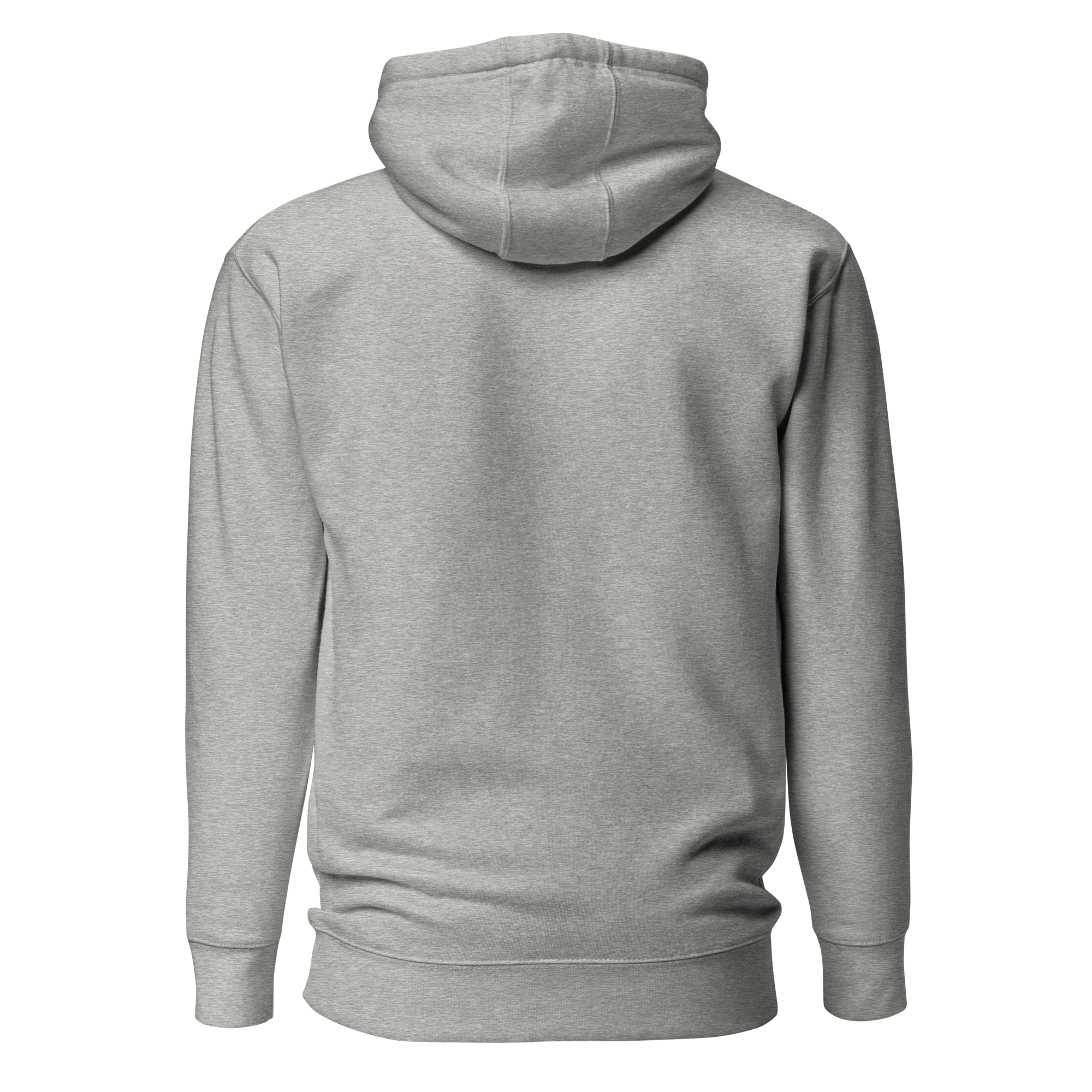 Grey Hoodie with Large Logo