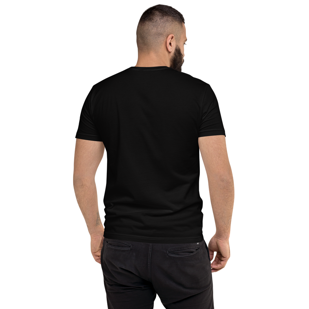 Black Short Sleeve T-shirt with Small Logo