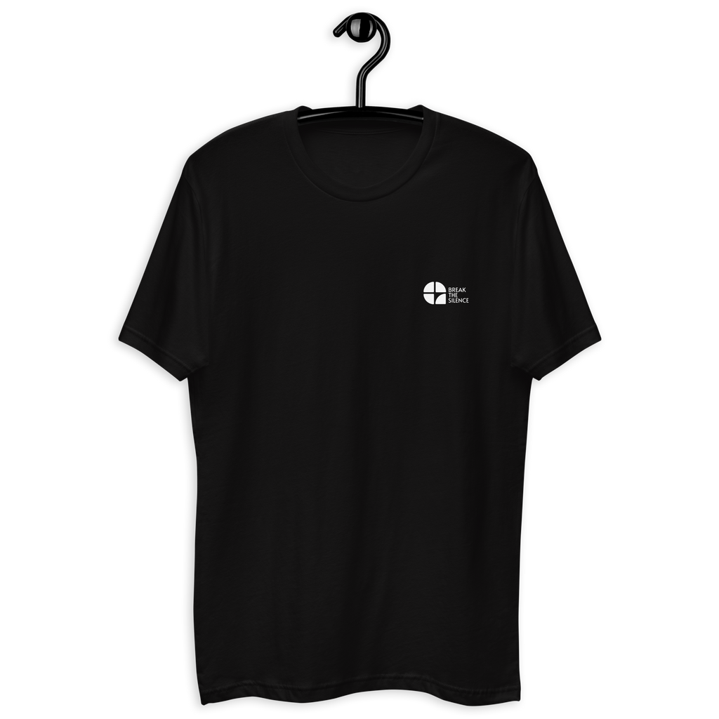 Black Short Sleeve T-shirt with Small Logo
