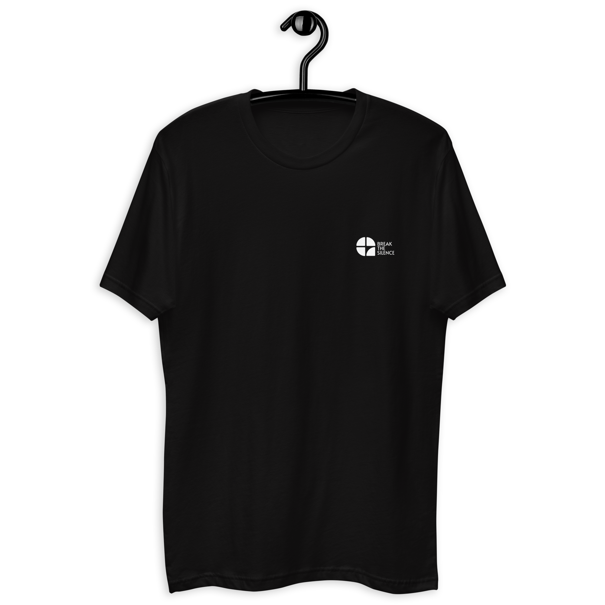 Black Short Sleeve T-shirt with Small Logo