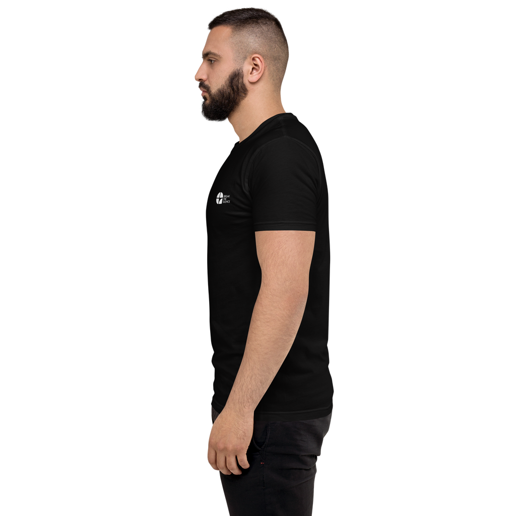 Black Short Sleeve T-shirt with Small Logo