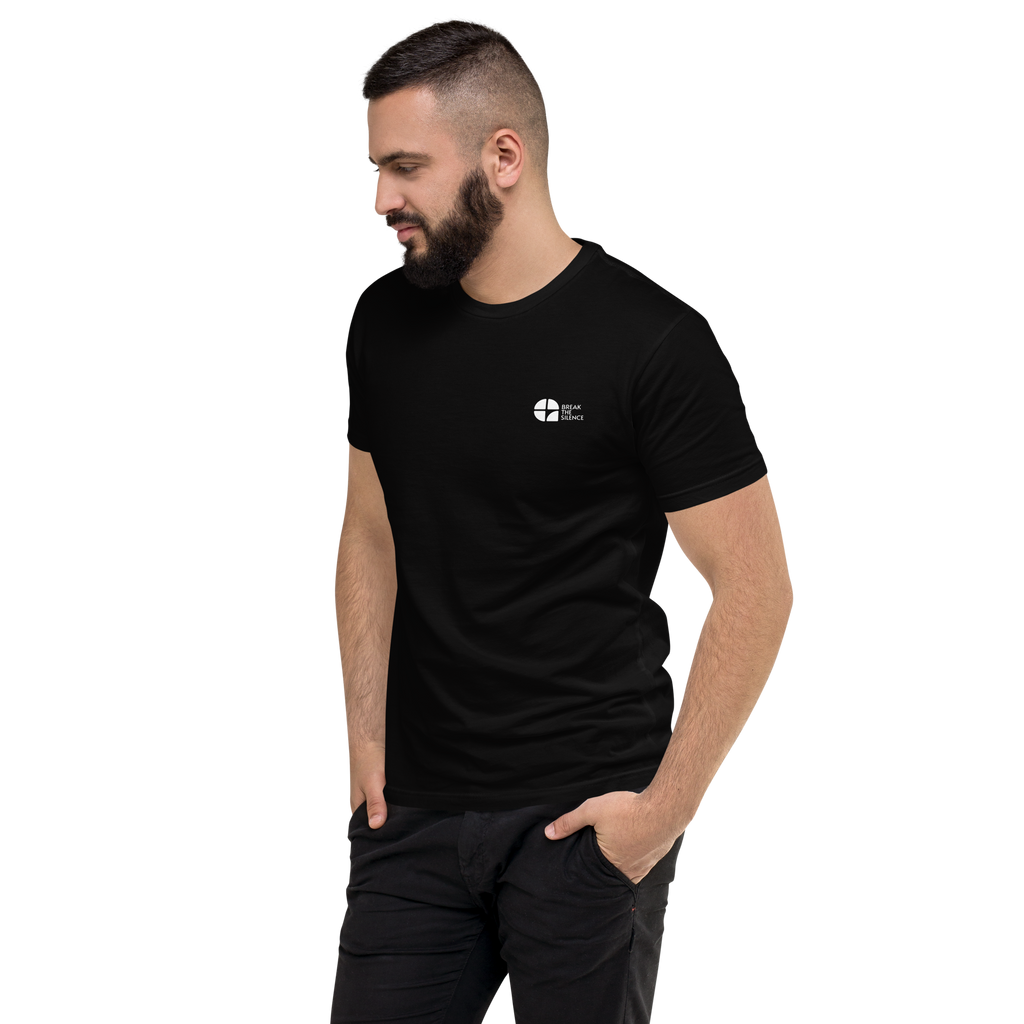 Black Short Sleeve T-shirt with Small Logo