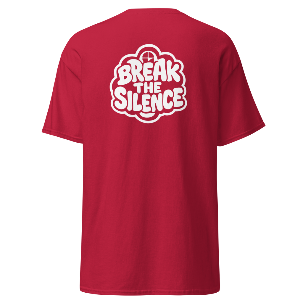 Red T-Shirt with Bubble Logo