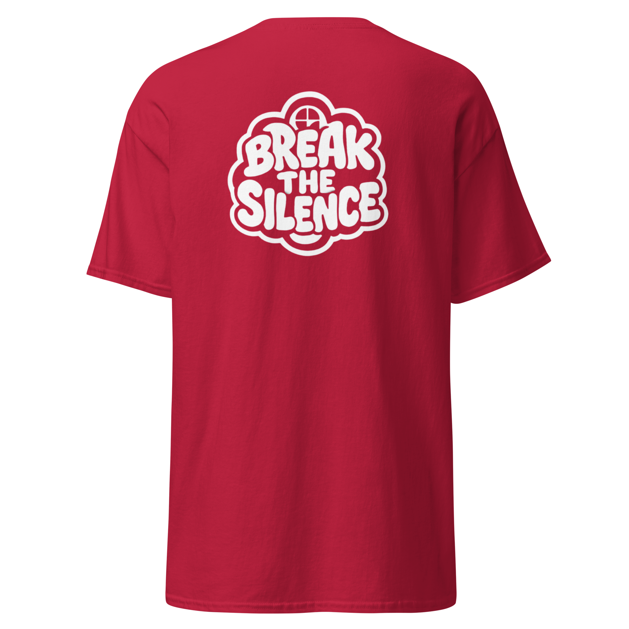 Red T-Shirt with Bubble Logo