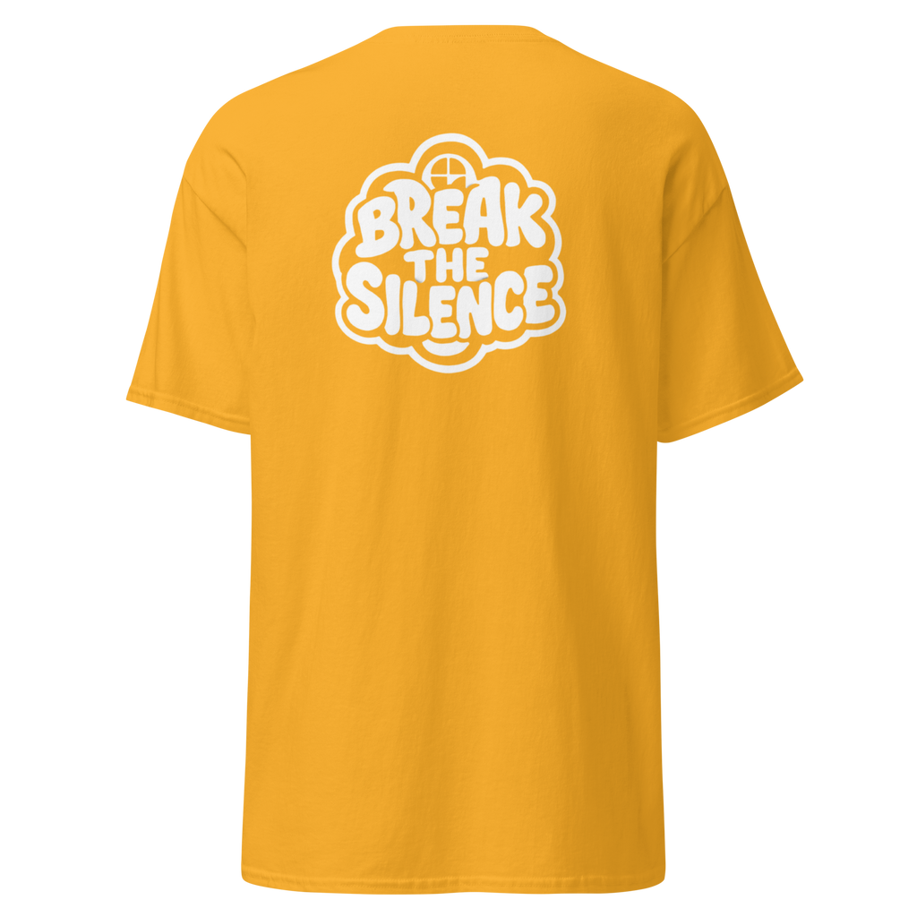 Yellow T-Shirt with Bubble Logo