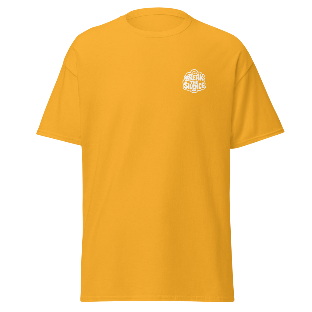 Yellow T-Shirt with Bubble Logo