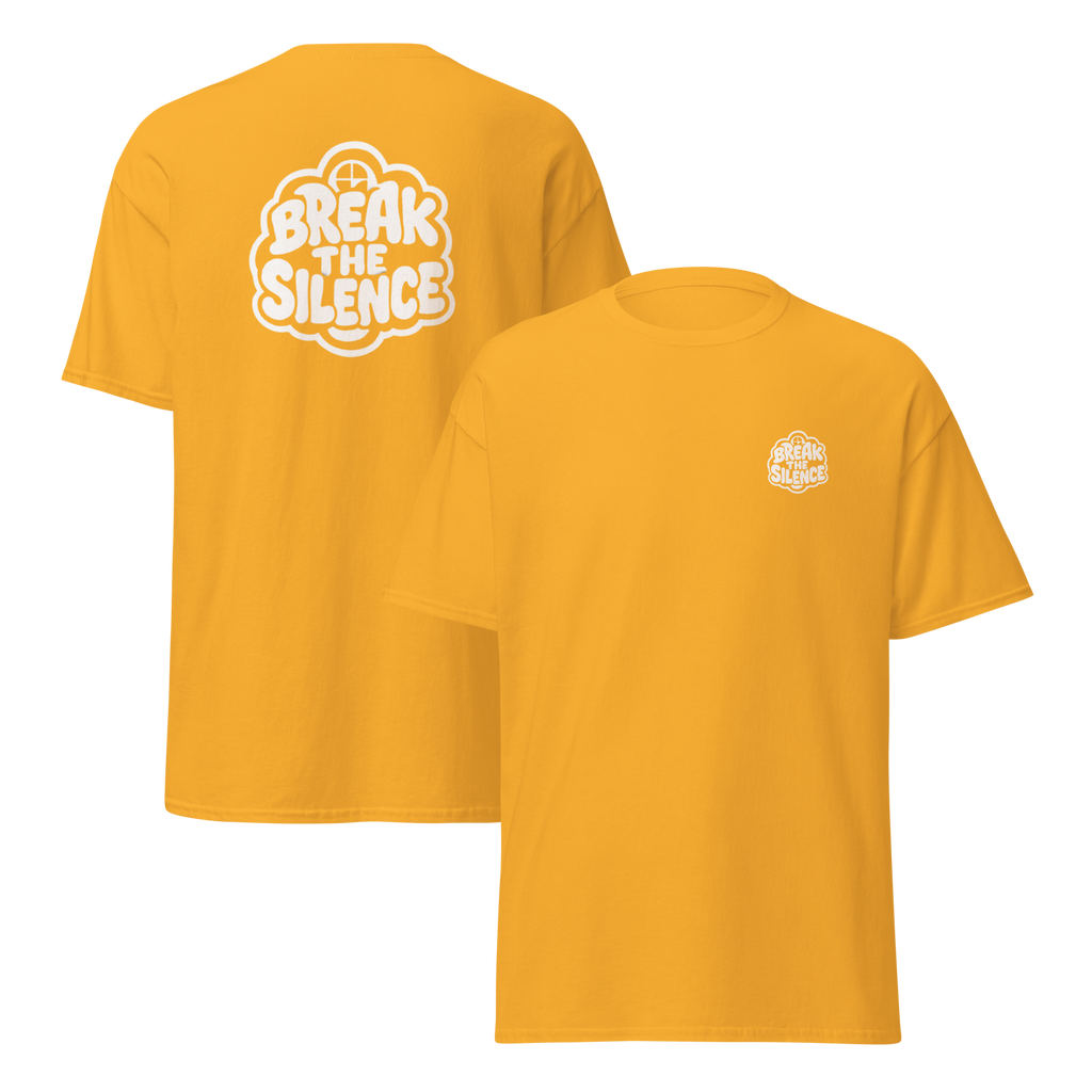 Yellow T-Shirt with Bubble Logo