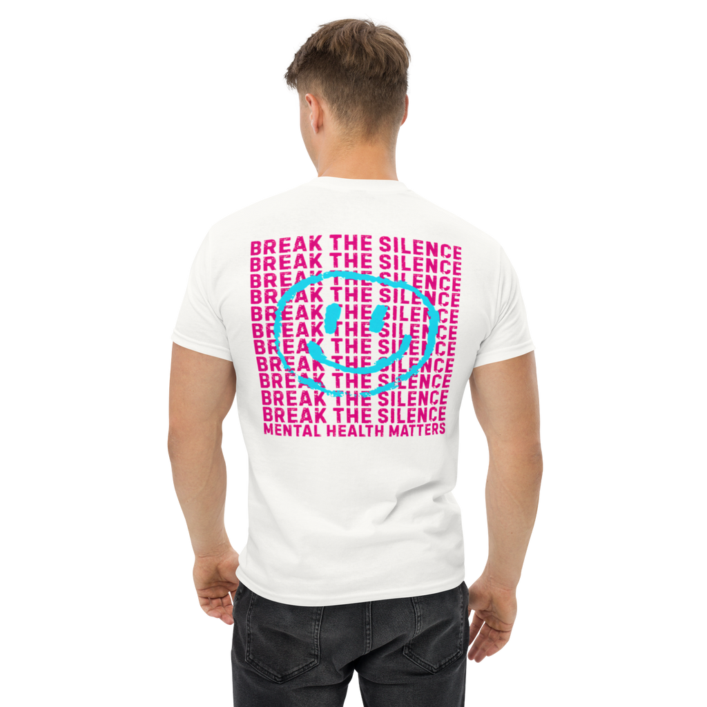 Break The Silence Smile T-Shirt (White)