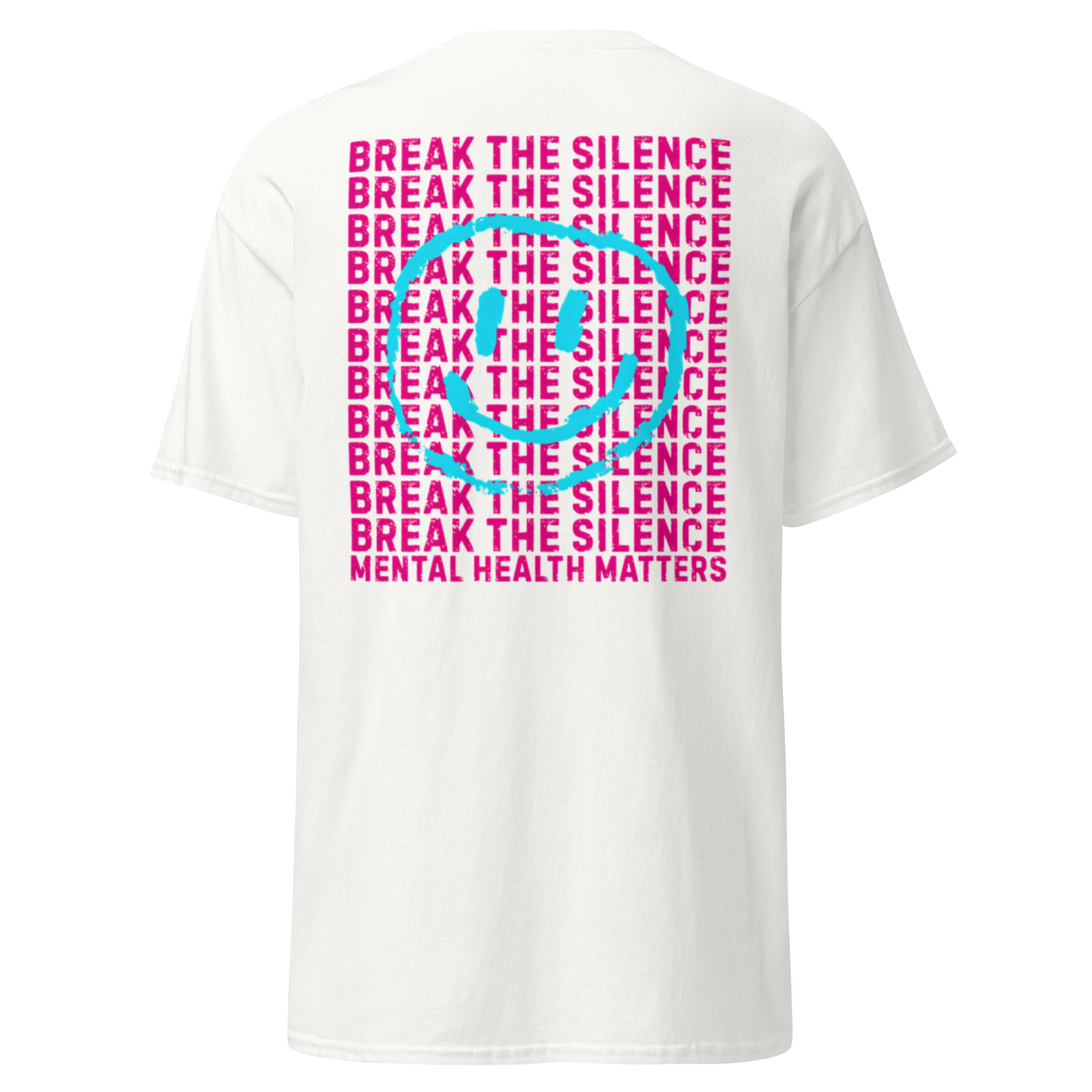 Break The Silence Smile T-Shirt (White)