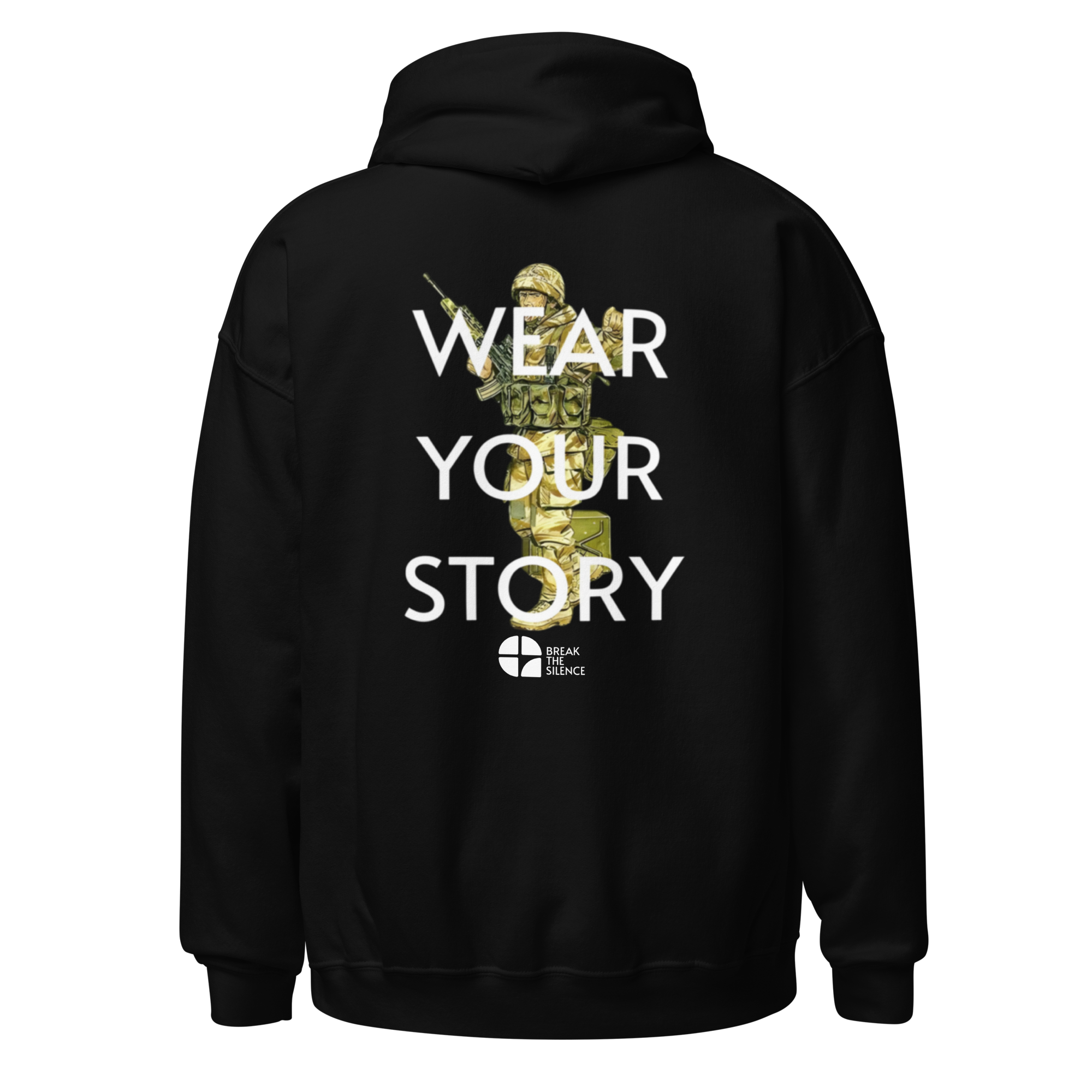 Wear Your Story Soldier Hoodie