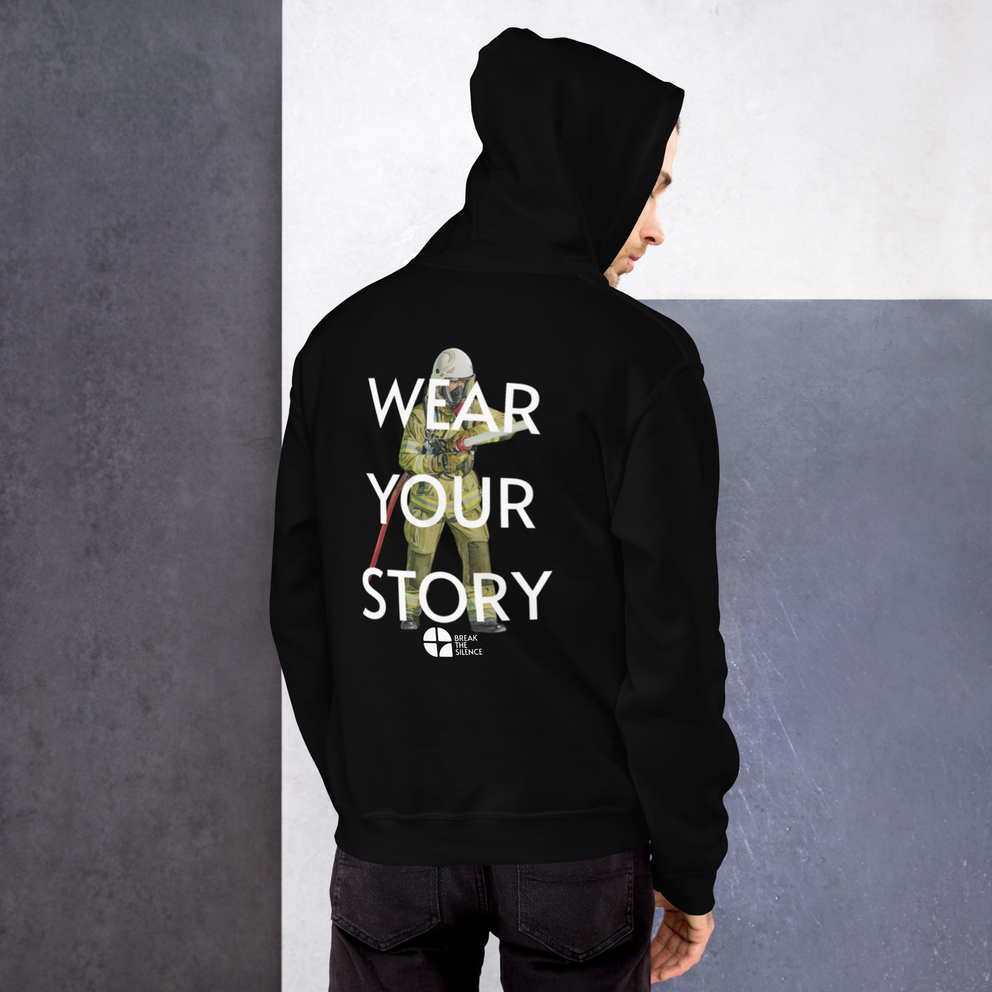 Wear Your Story Fireman Hoodie
