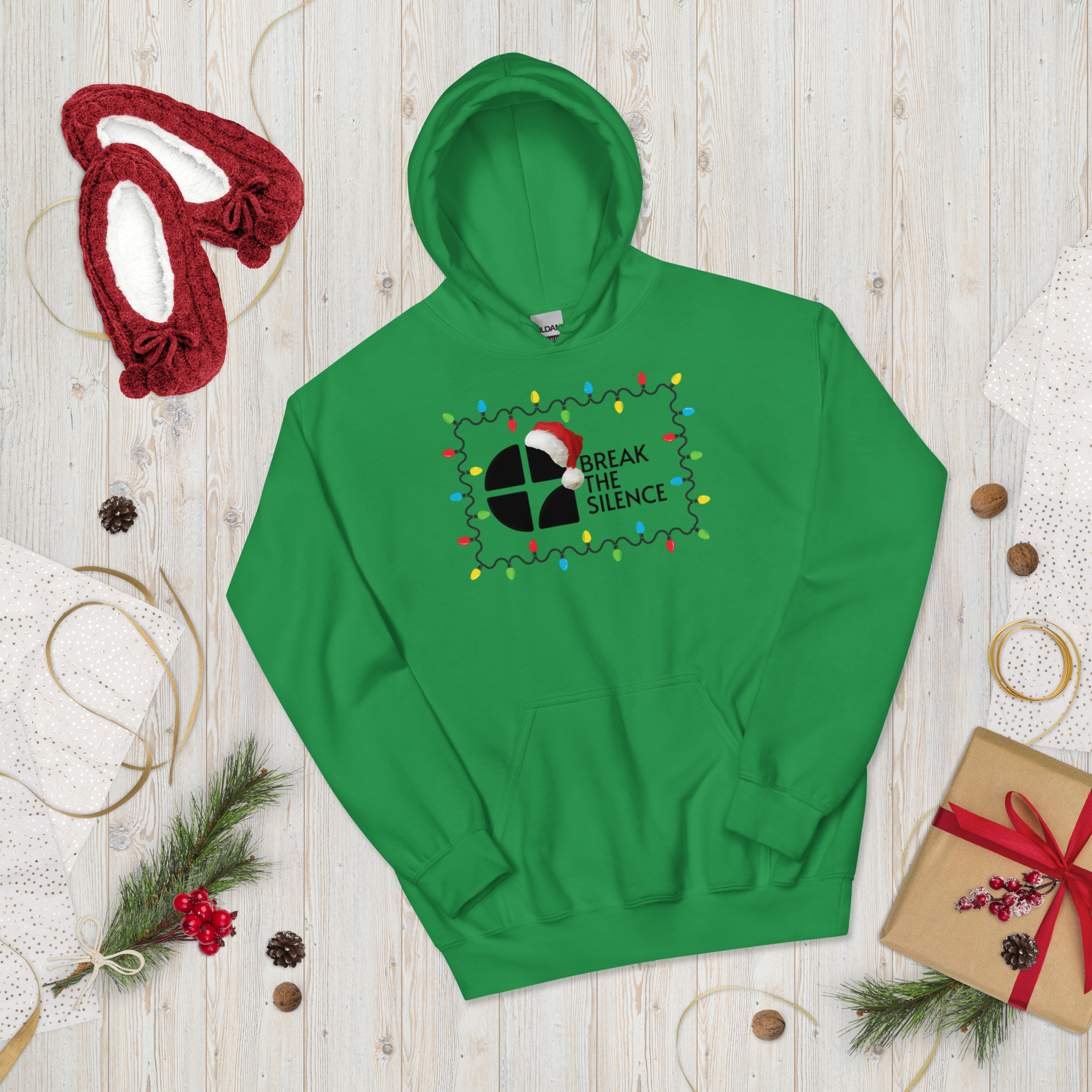 Green Christmas Hoodie