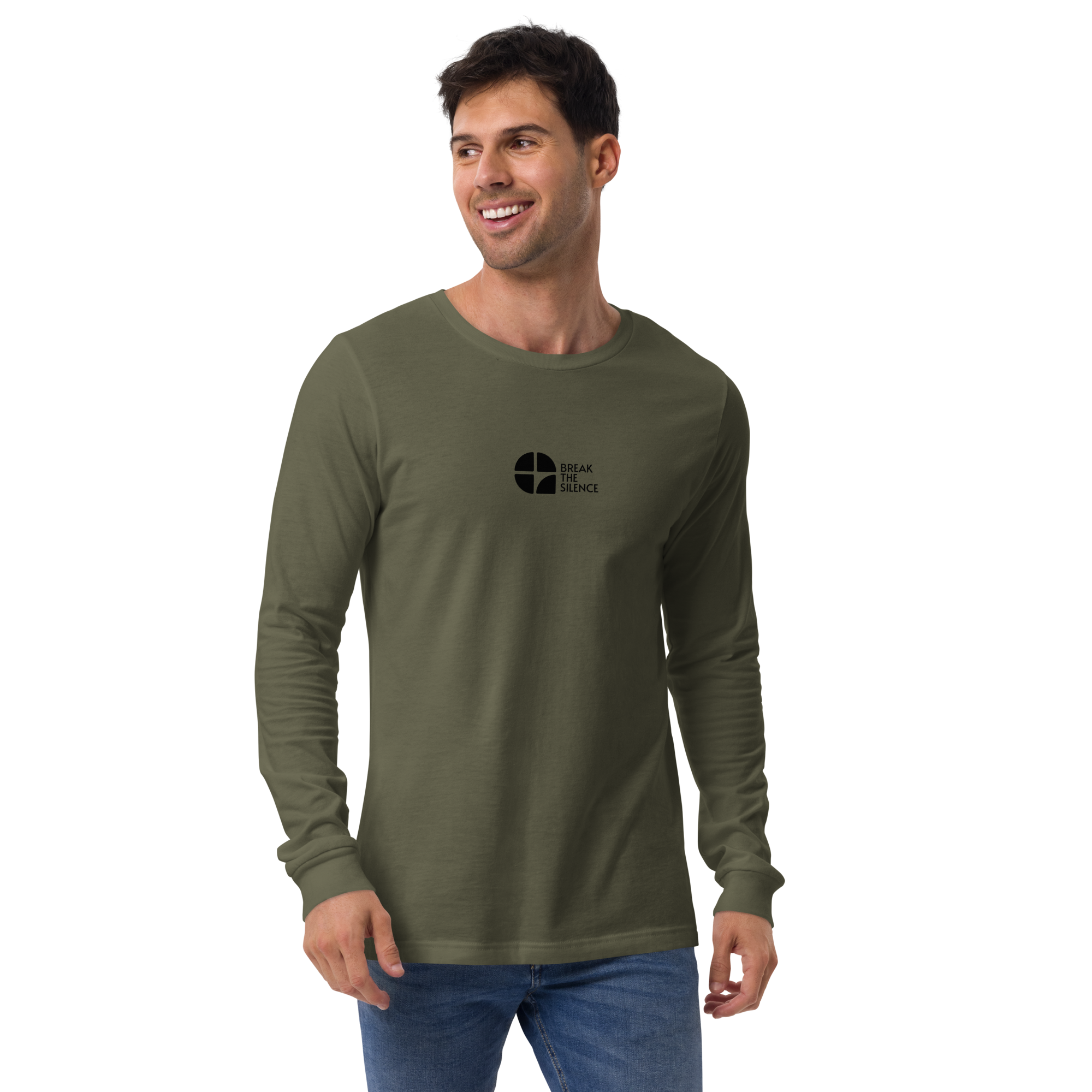 Military Green Long Sleeve Tee
