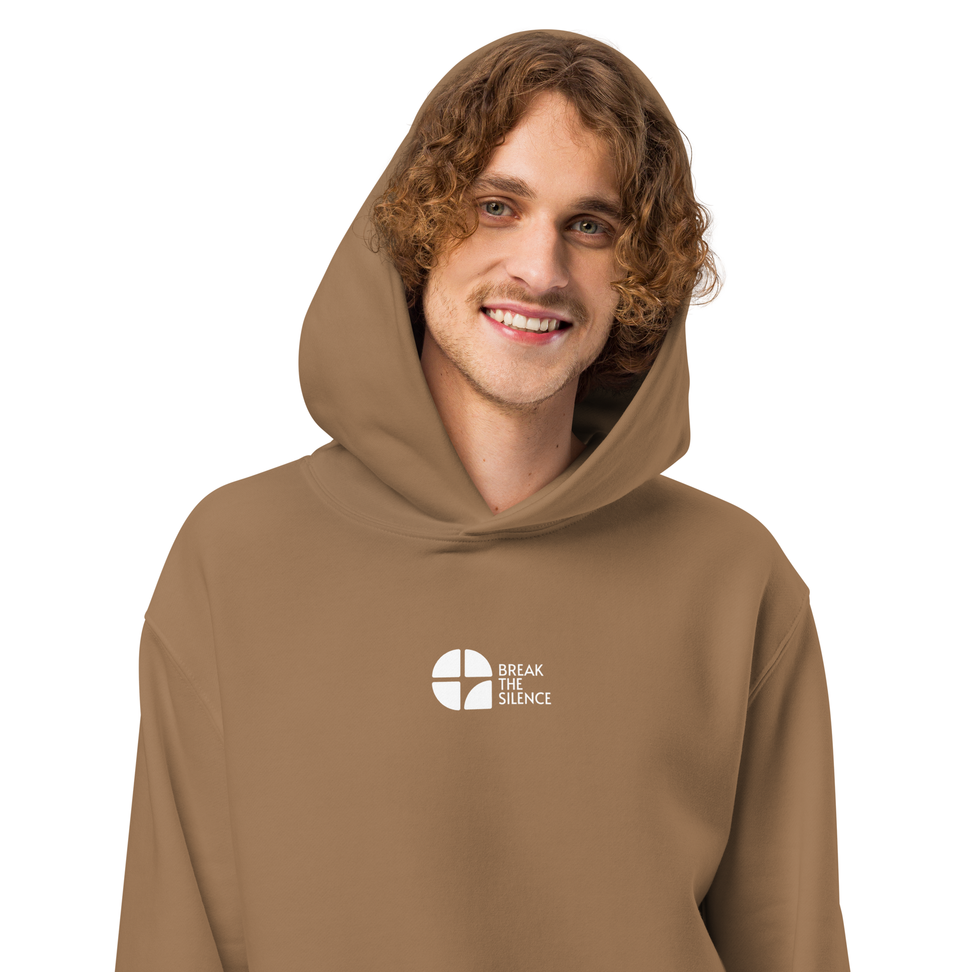 Vintage Brown Oversized Heavyweight Hoodie